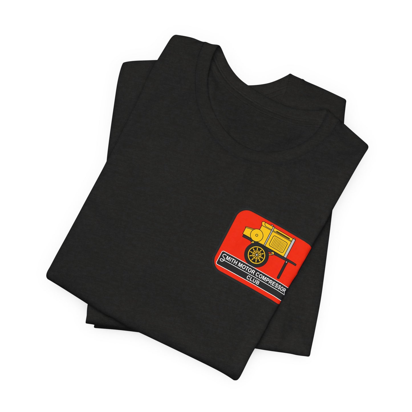 Smith Motor Compressor Club T‑Shirt — Logo on Front and Back