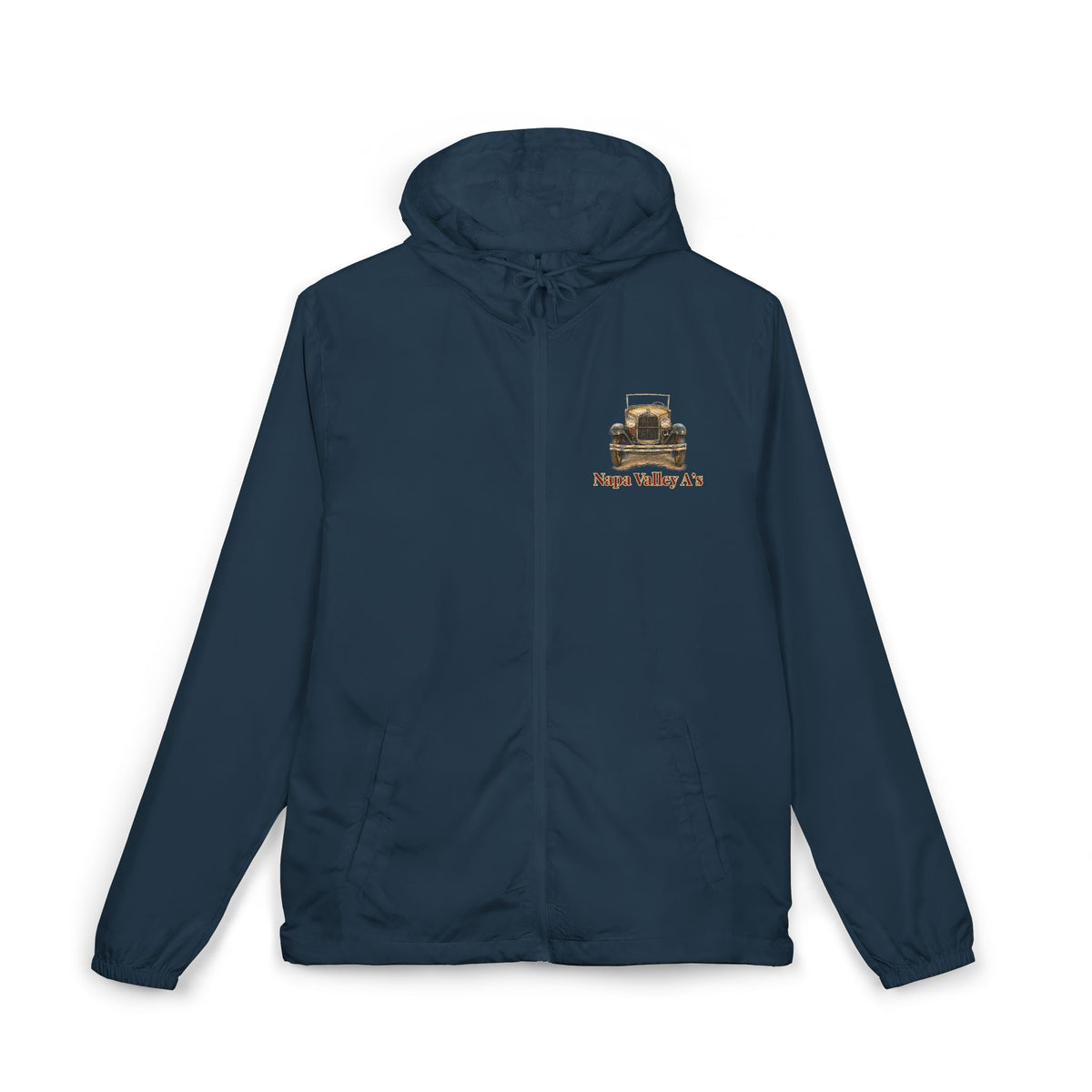 Napa Valley A's Windbreaker Jacket - Front and Back Logos