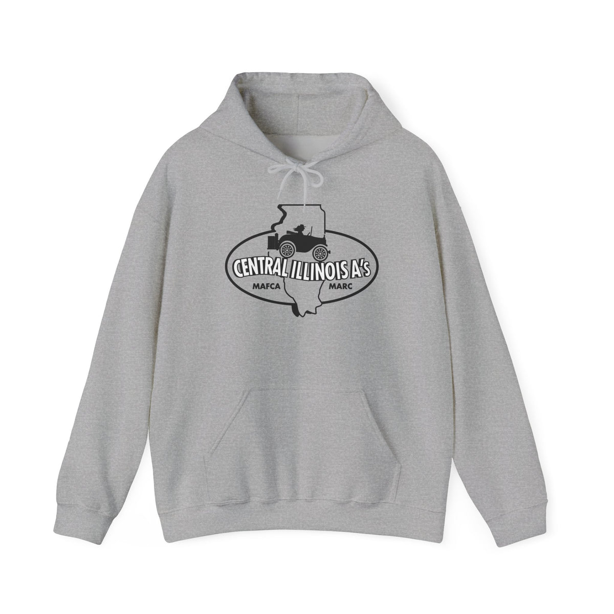 Central Illinois A's Hoodie — Unisex Heavy Blend™ Hooded Sweatshirt