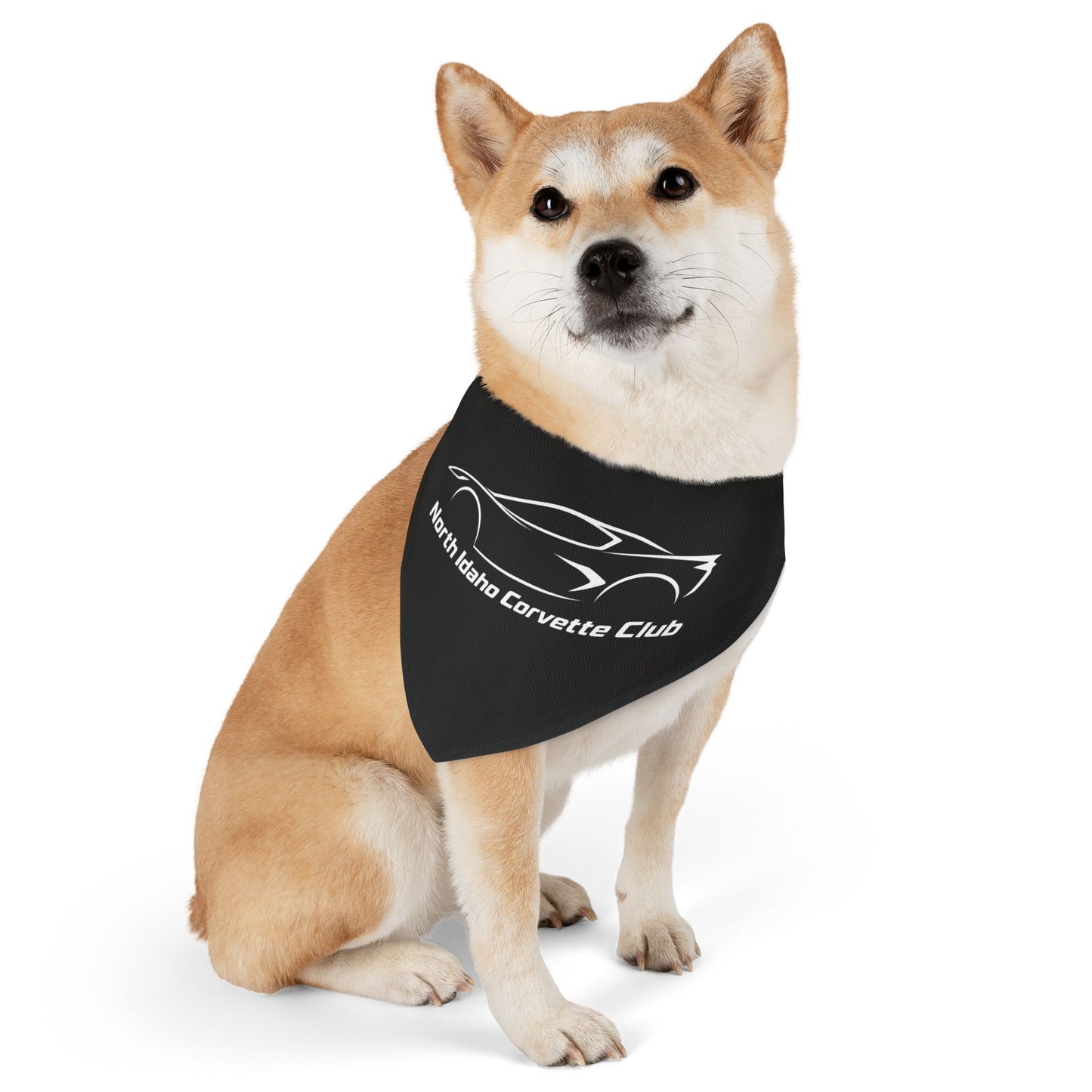 North Idaho Corvette Club Pet Bandana