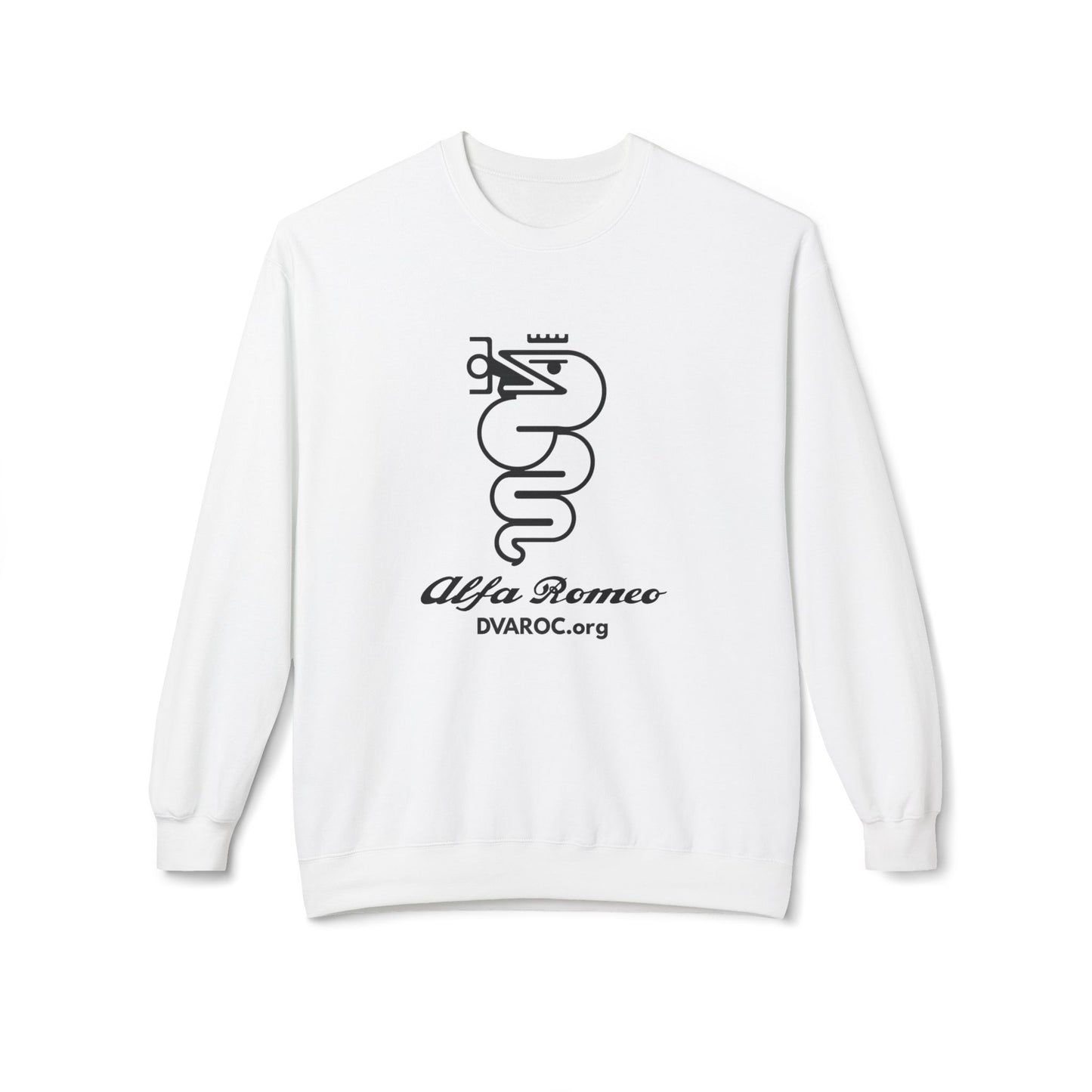DVAROC.org Alfa Romeo Crest Sweatshirt — Crewneck