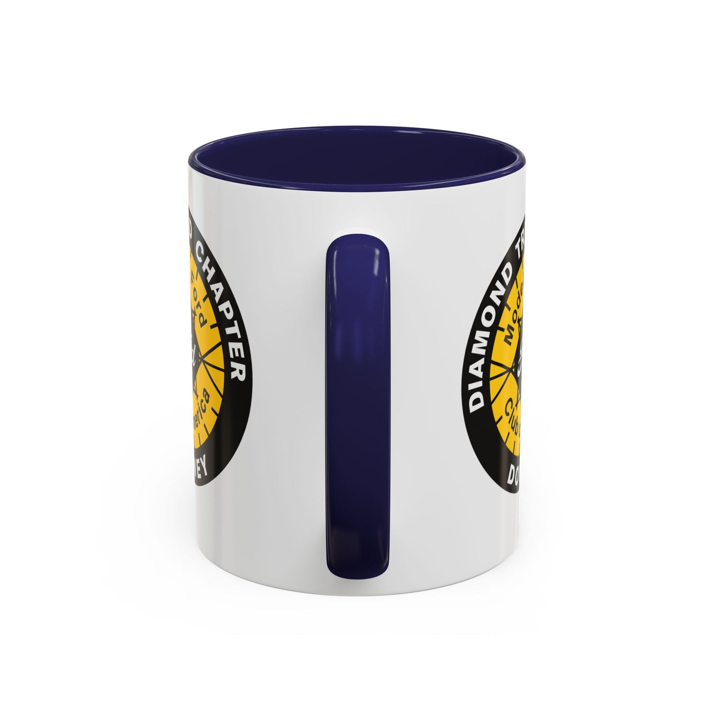 Diamond Tread Chapter Downey Ford Coffee Mug — Model A Ford Club Accent Mug (11/15oz)
