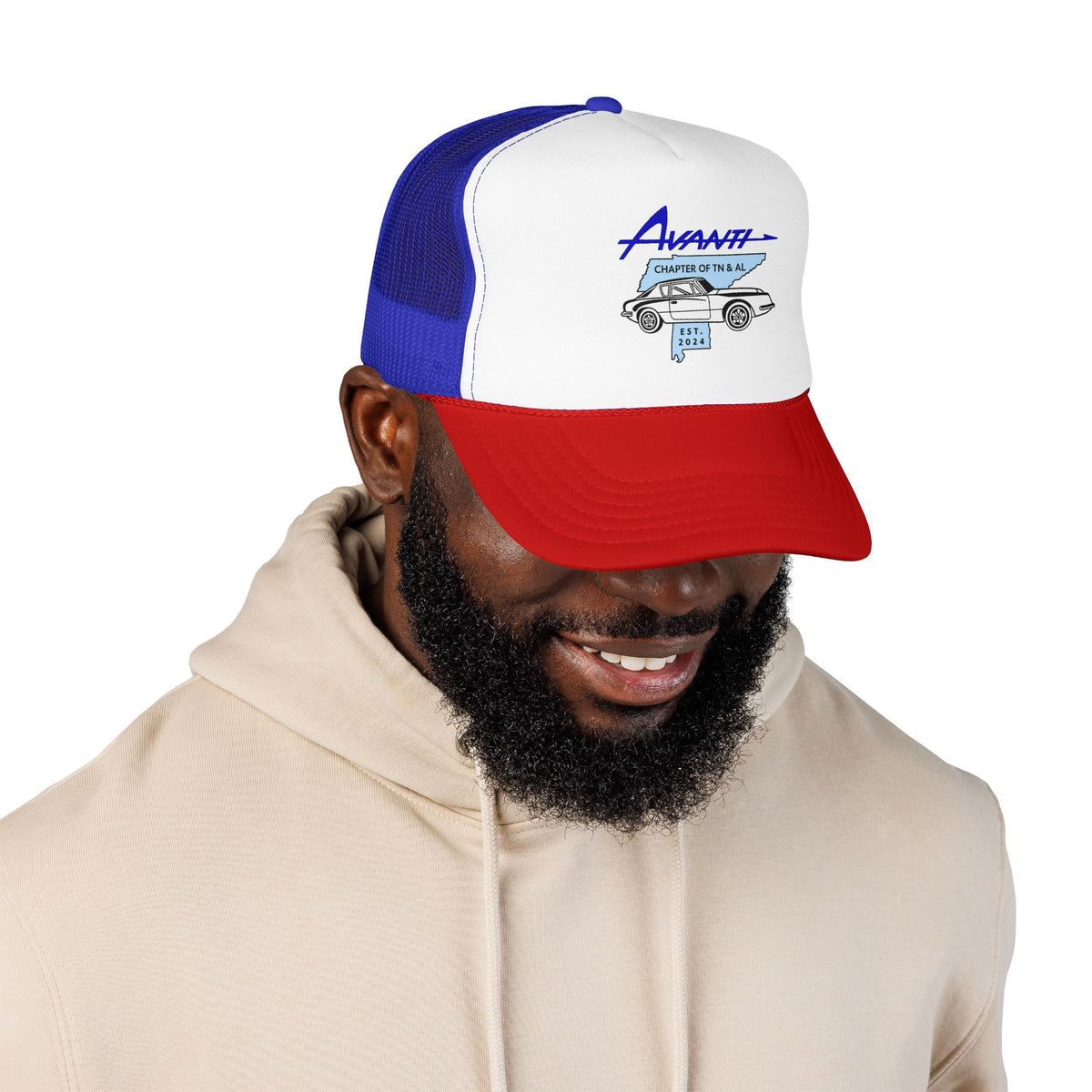 Avanti Chapter of TN & AL Printed Trucker Hat