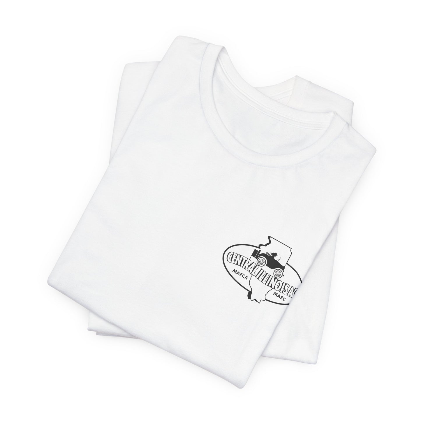 Central Illinois A's Small Logo T-Shirt — Unisex Jersey Short Sleeve Tee