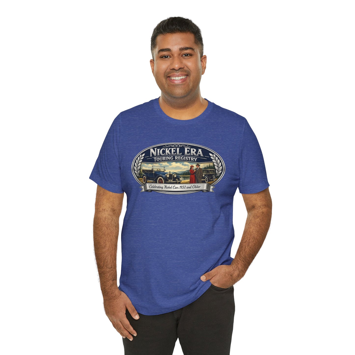 Nickel Era Touring Registry Vintage Car Tee