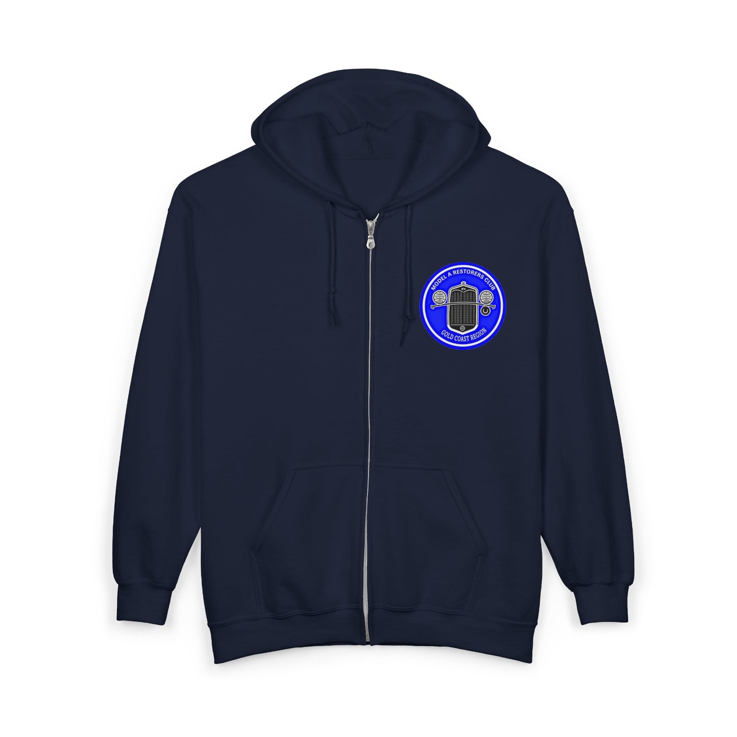 Gold Coast Region Model A Restorers Club Full-Zip Hoodie
