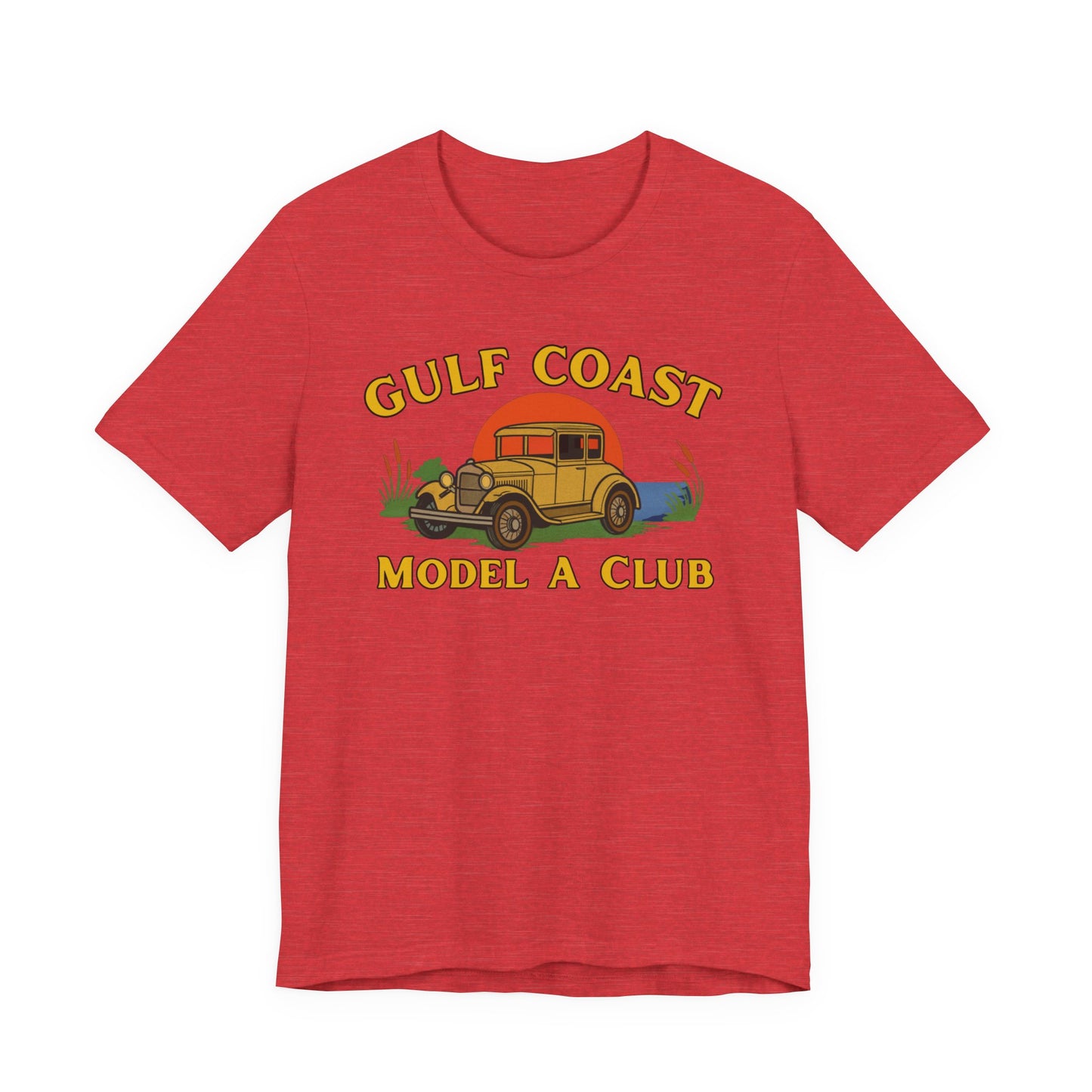 Gulf Coast Model A Club Tee — Vintage Car Graphic T-Shirt