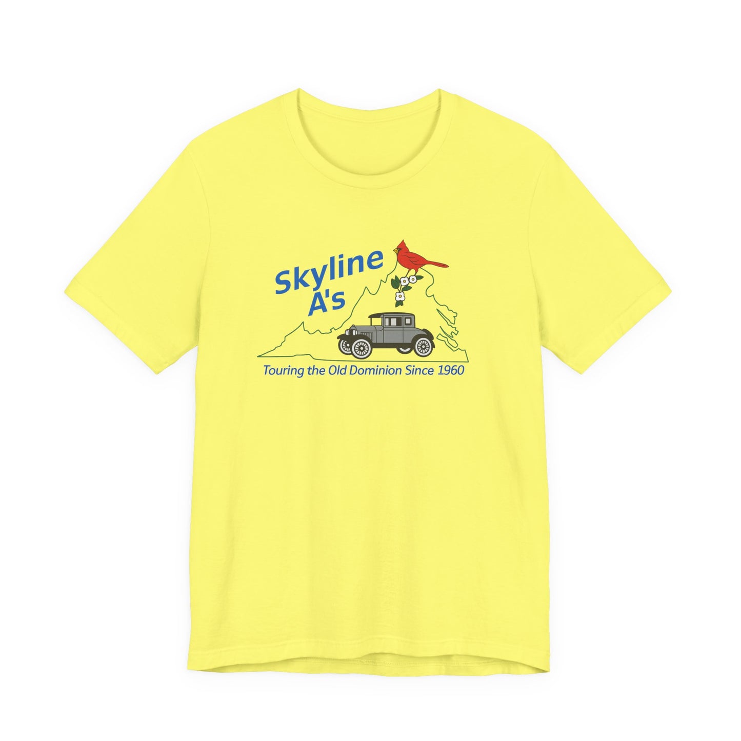 Skyline A's Virginia Roadtrip T-Shirt – "Touring the Old Dominion Since 1960"