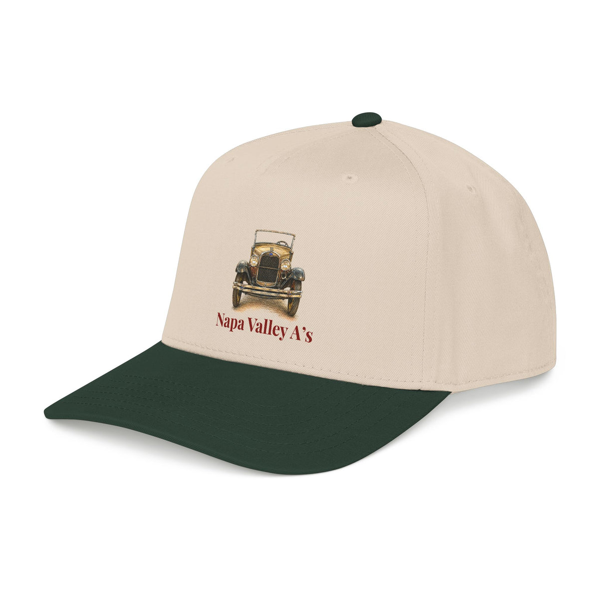 Napa Valley A's - Mid Profile Baseball Cap