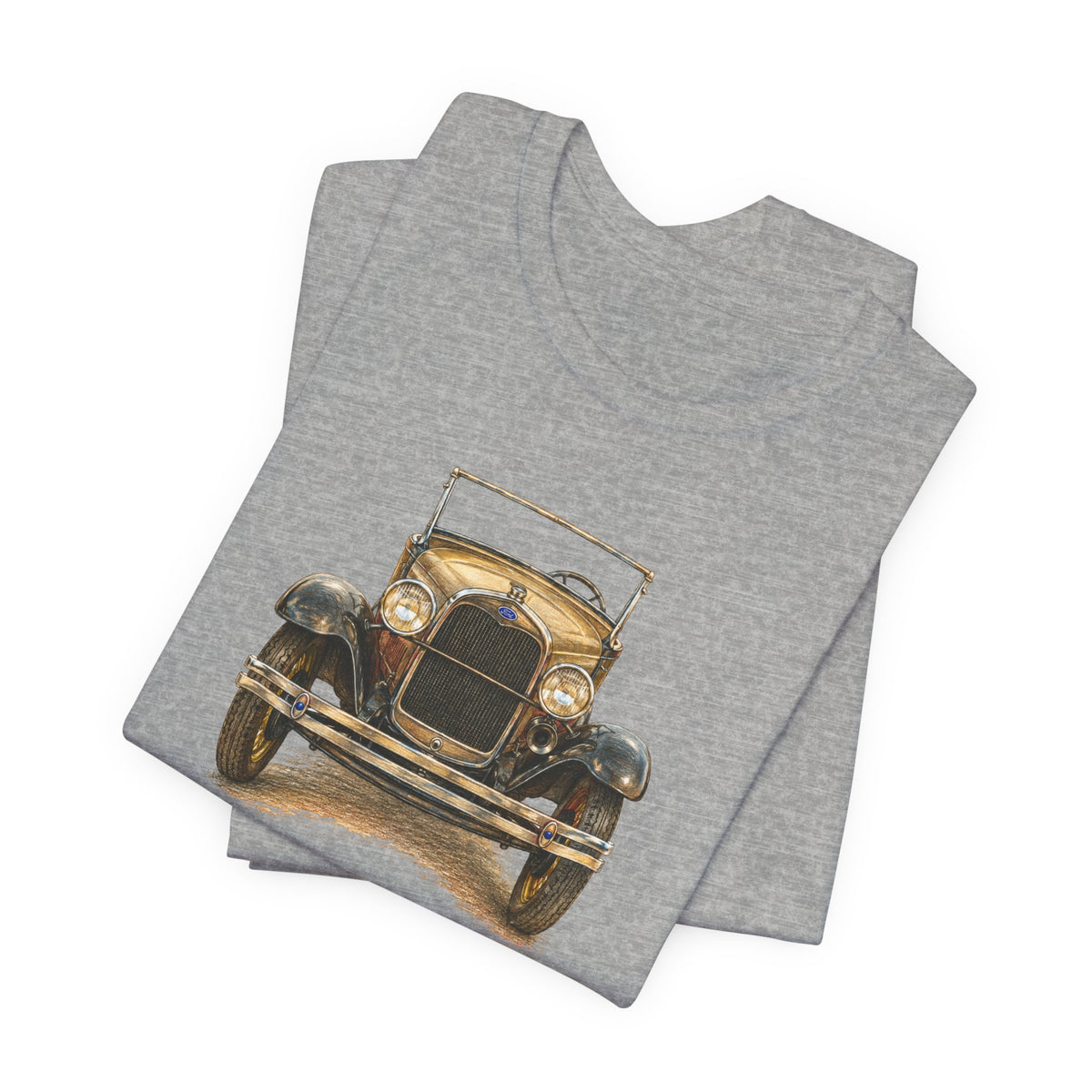 Napa Valley A’s Vintage Car Tee - Large Front Logo