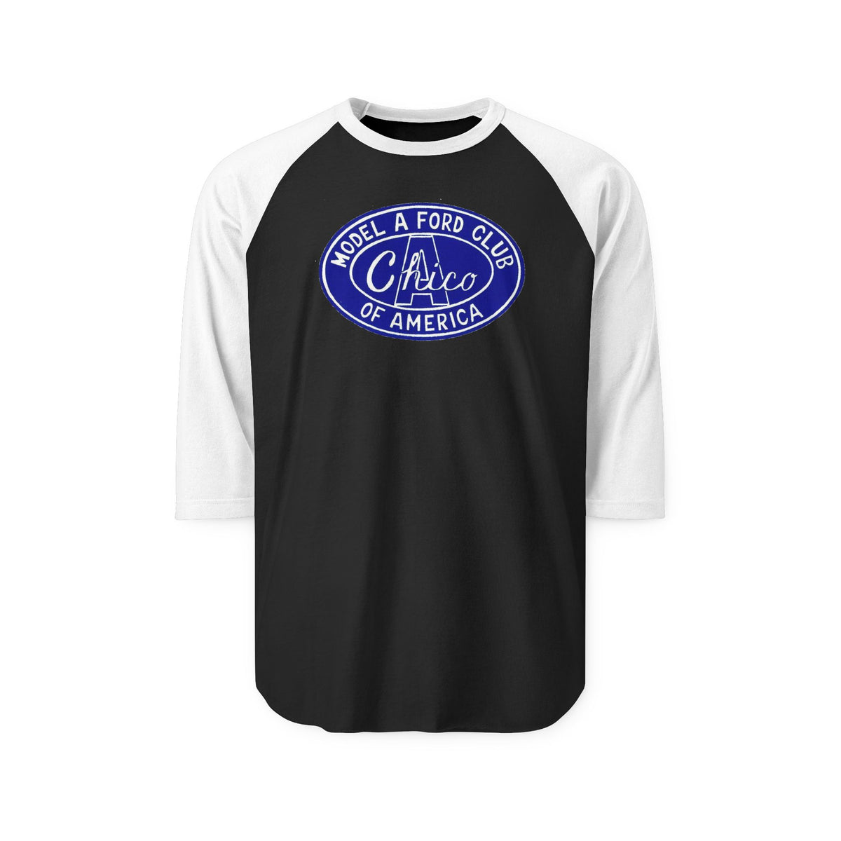 Chico A's Unisex Three-Quarter Sleeve Raglan Shirt