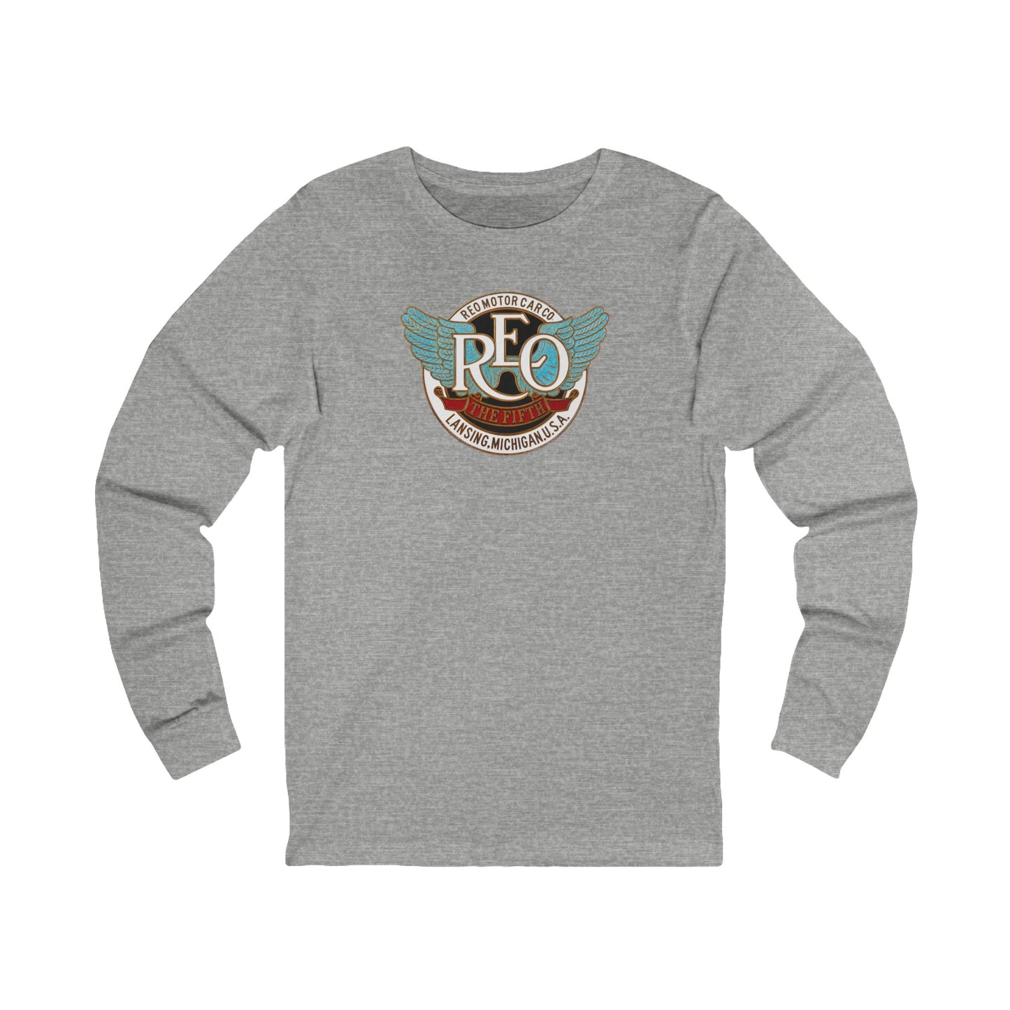 REO The Fifth 1912-1919 Vintage Logo Long Sleeve Tee