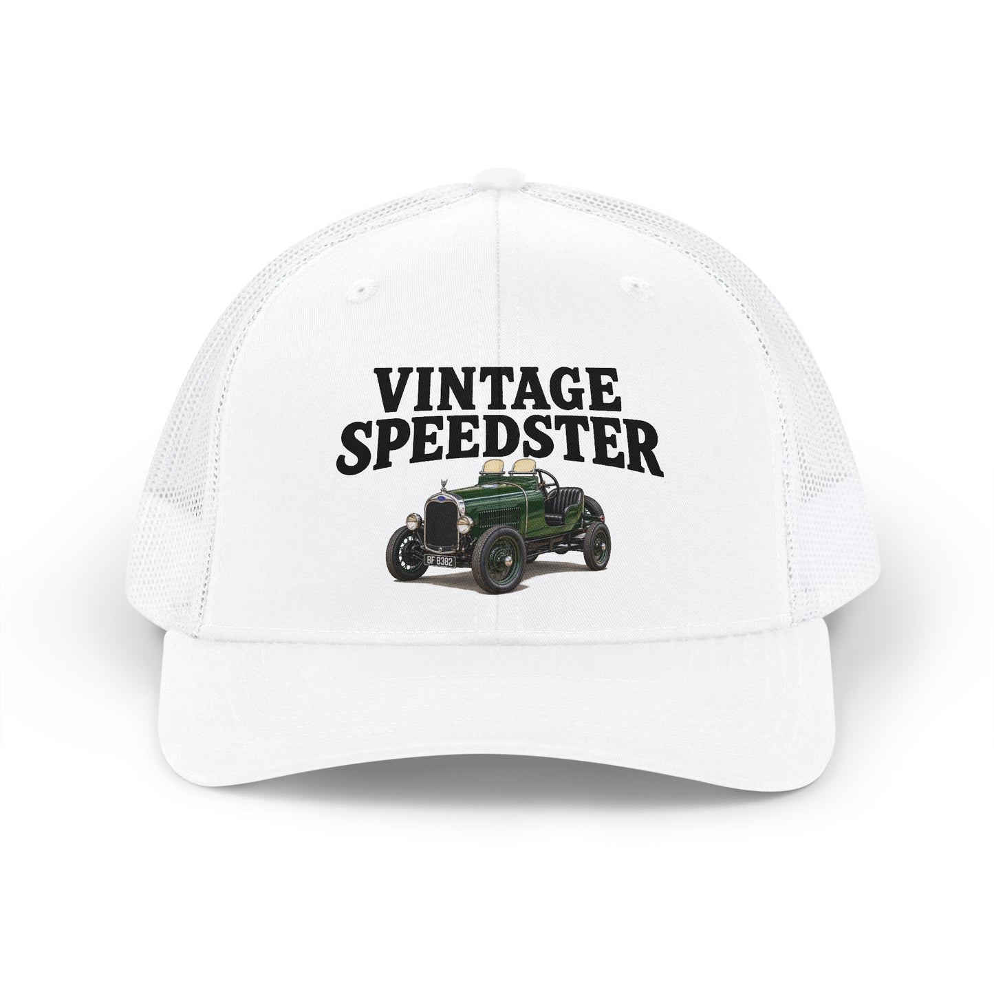 Vintage Speedster Trucker Cap — Richardson 112 snapback trucker (Printed)