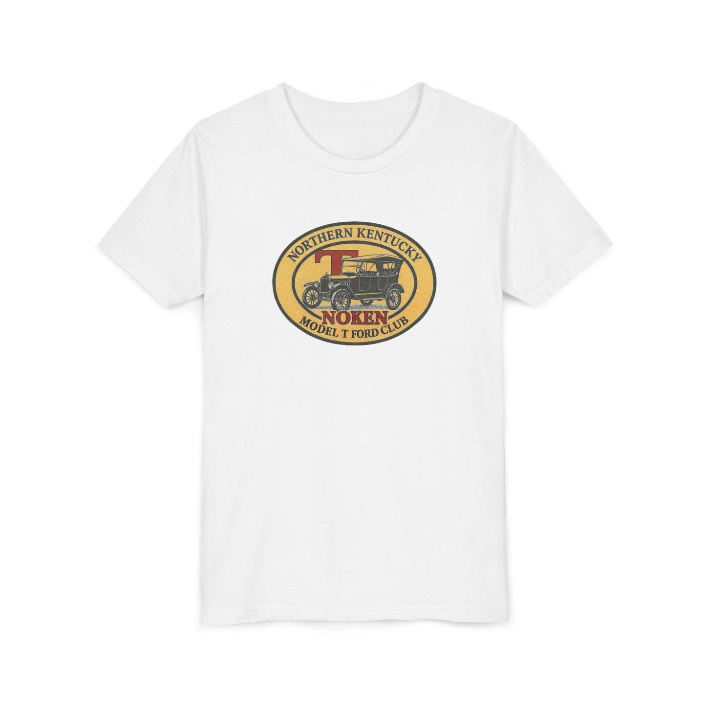 Northern Kentucky Model T Ford Club (NOKEN) Vintage Car Logo - Youth Tee