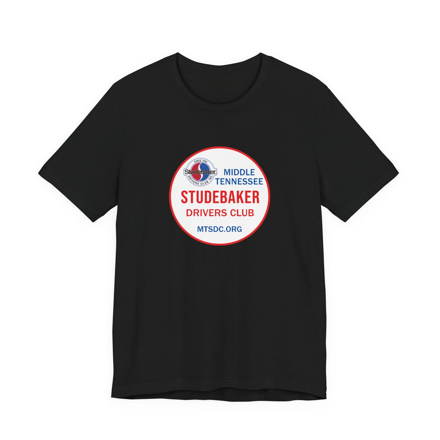 Middle Tennessee Studebaker Drivers Club Chapter Soft Tee — Unisex Jersey Short Sleeve Tee