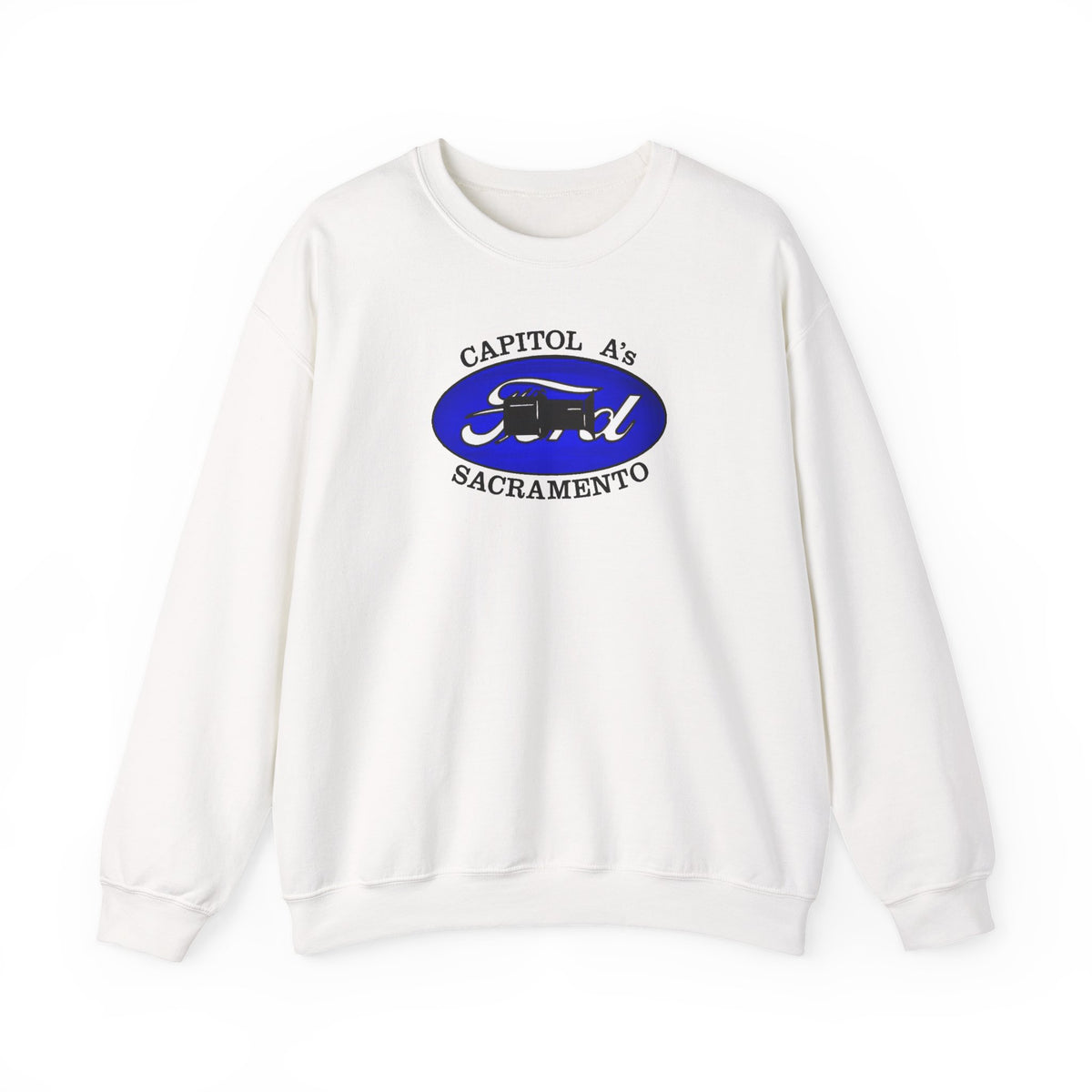 Capitol A's (front print) Unisex Heavy Blend™ Crewneck Sweatshirt