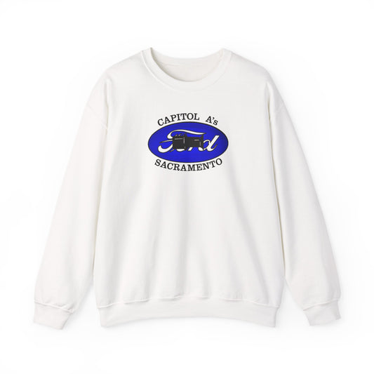 Capitol A's (front print) Unisex Heavy Blend™ Crewneck Sweatshirt