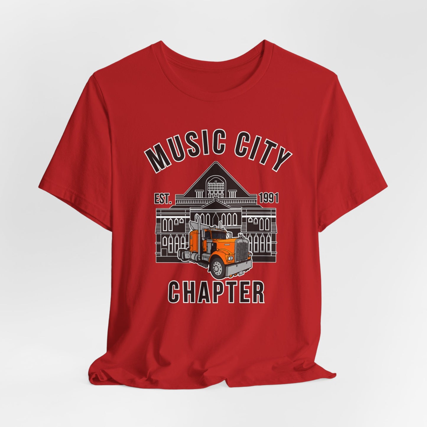 Music City Chapter ATHS T-Shirt – Single Front Logo