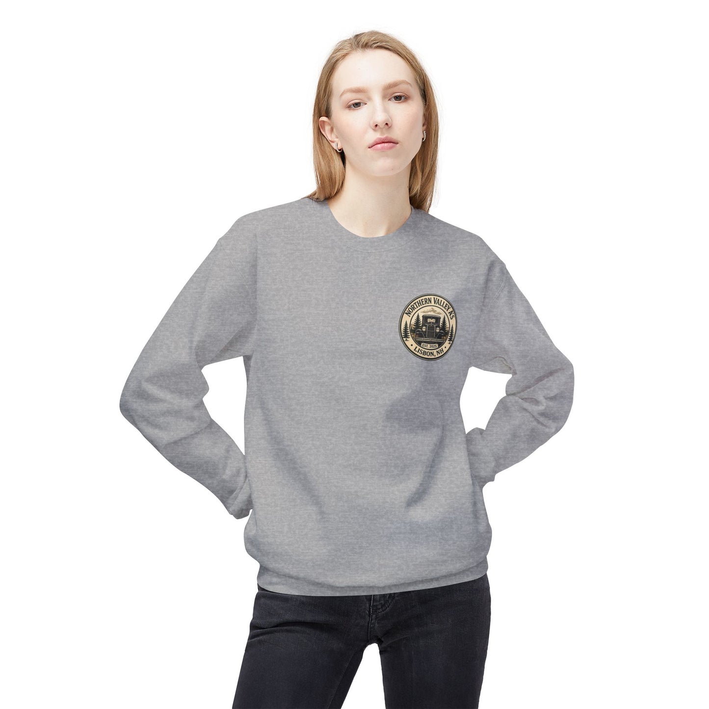 Northern Valley A's Vintage Crewneck Sweatshirt