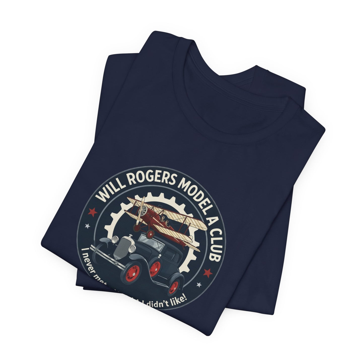 Will Rogers Model A Club - Unisex Jersey Short Sleeve T-Shirt - FORD for PRESIDENT