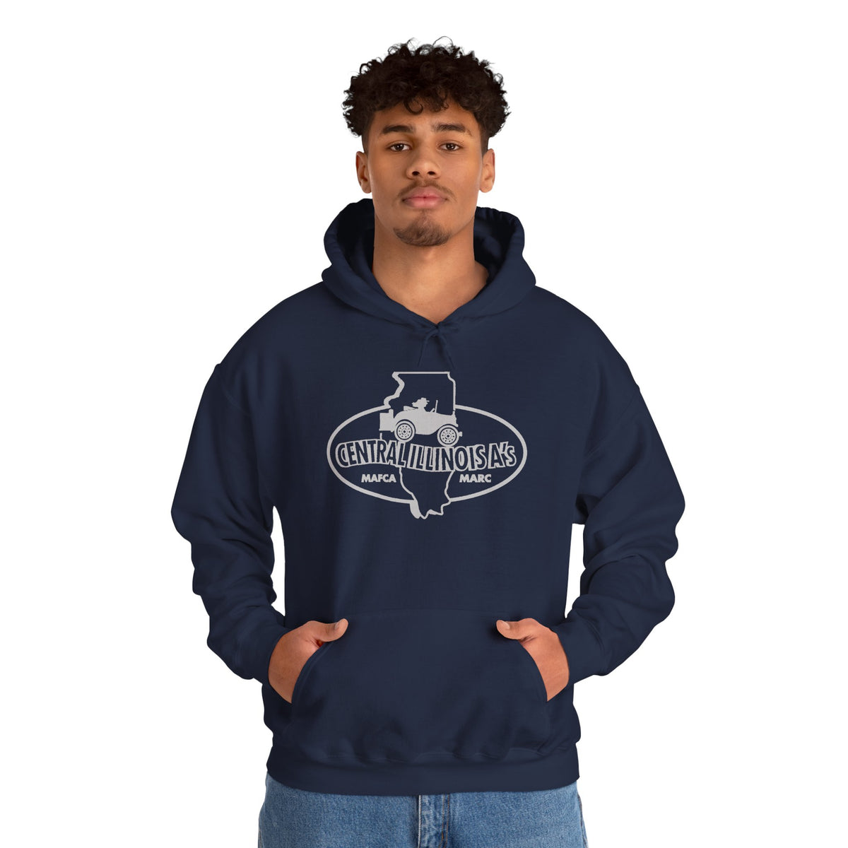 Central Illinois A's Hoodie — Unisex Heavy Blend™ Hooded Sweatshirt