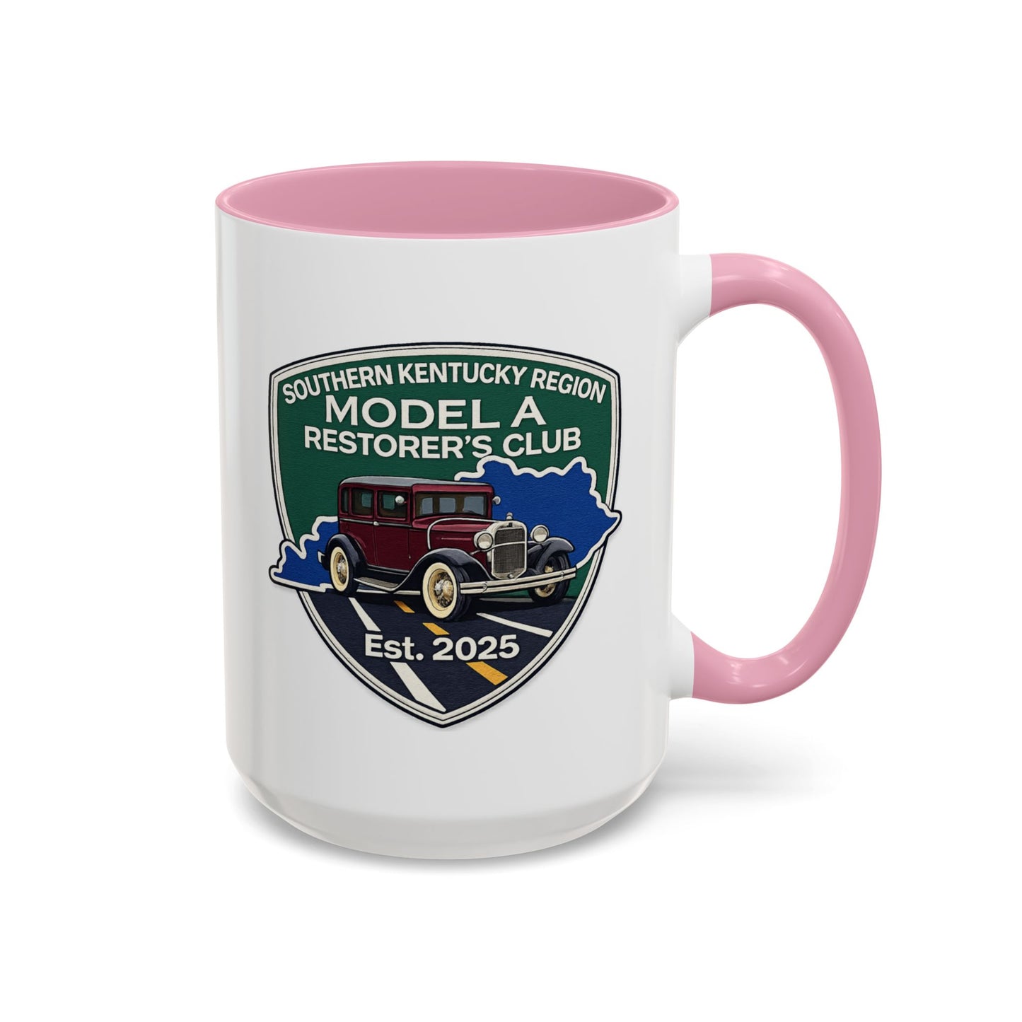 Southern Kentucky Region Model A Restorer's Club Club Mug — Southern Kentucky Region Est. 2025 (11oz/15oz)