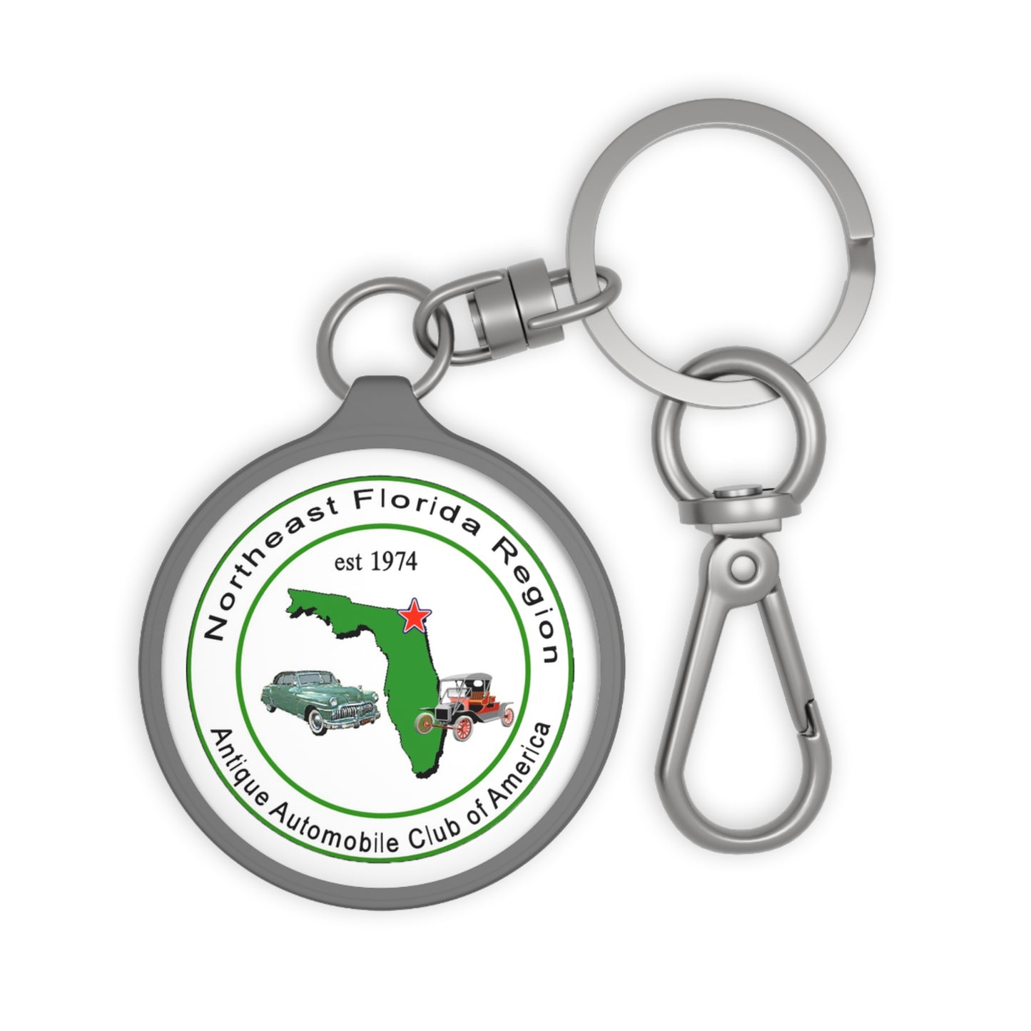 Northeast Florida Region Antique Automobile Club Key Tag