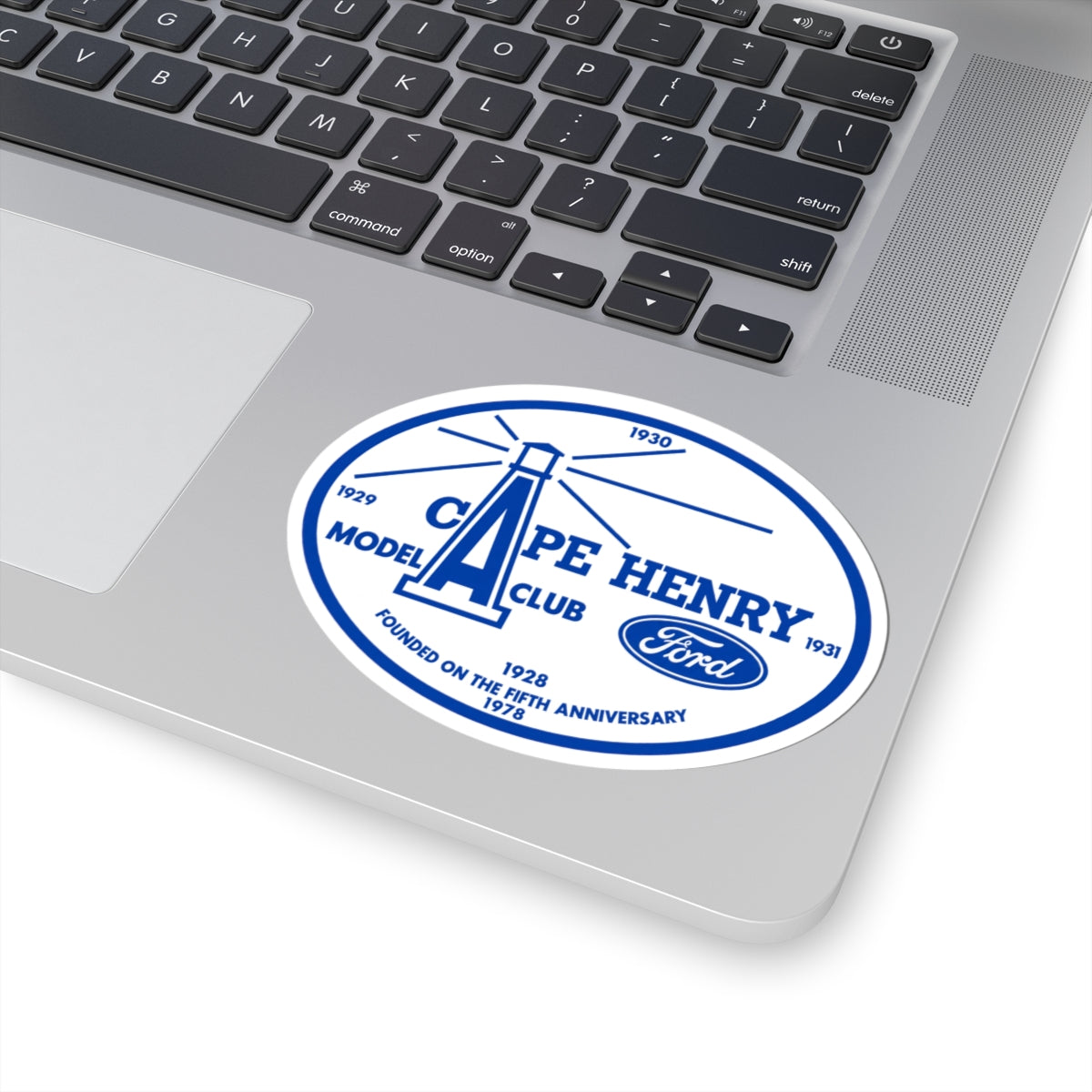 Cape Henry Model A Club Ford Oval Sticker
