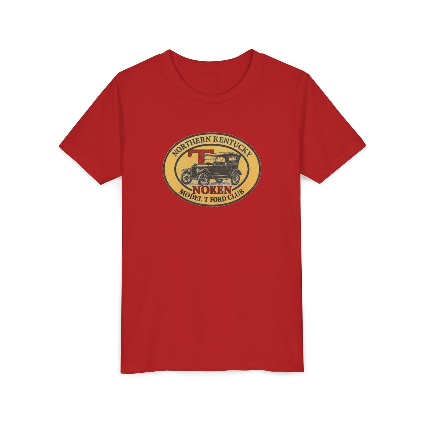 Northern Kentucky Model T Ford Club (NOKEN) Vintage Car Logo - Youth Tee