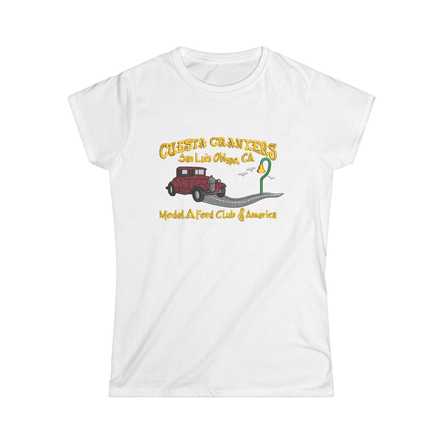 Cuesta Crankers MAFCA (front logo) Women's Softstyle Tee