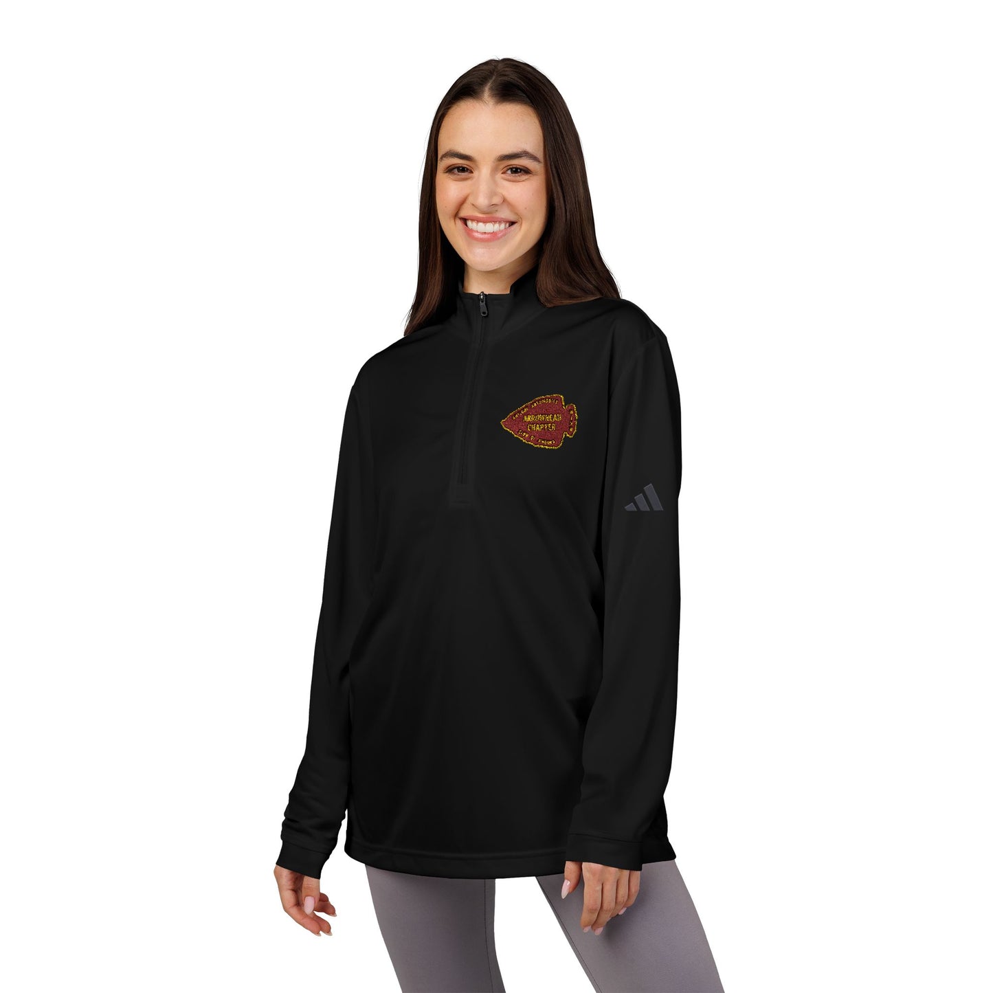 Arrowhead Chapter AACA adidas® Embroidered Quarter-Zip Pullover