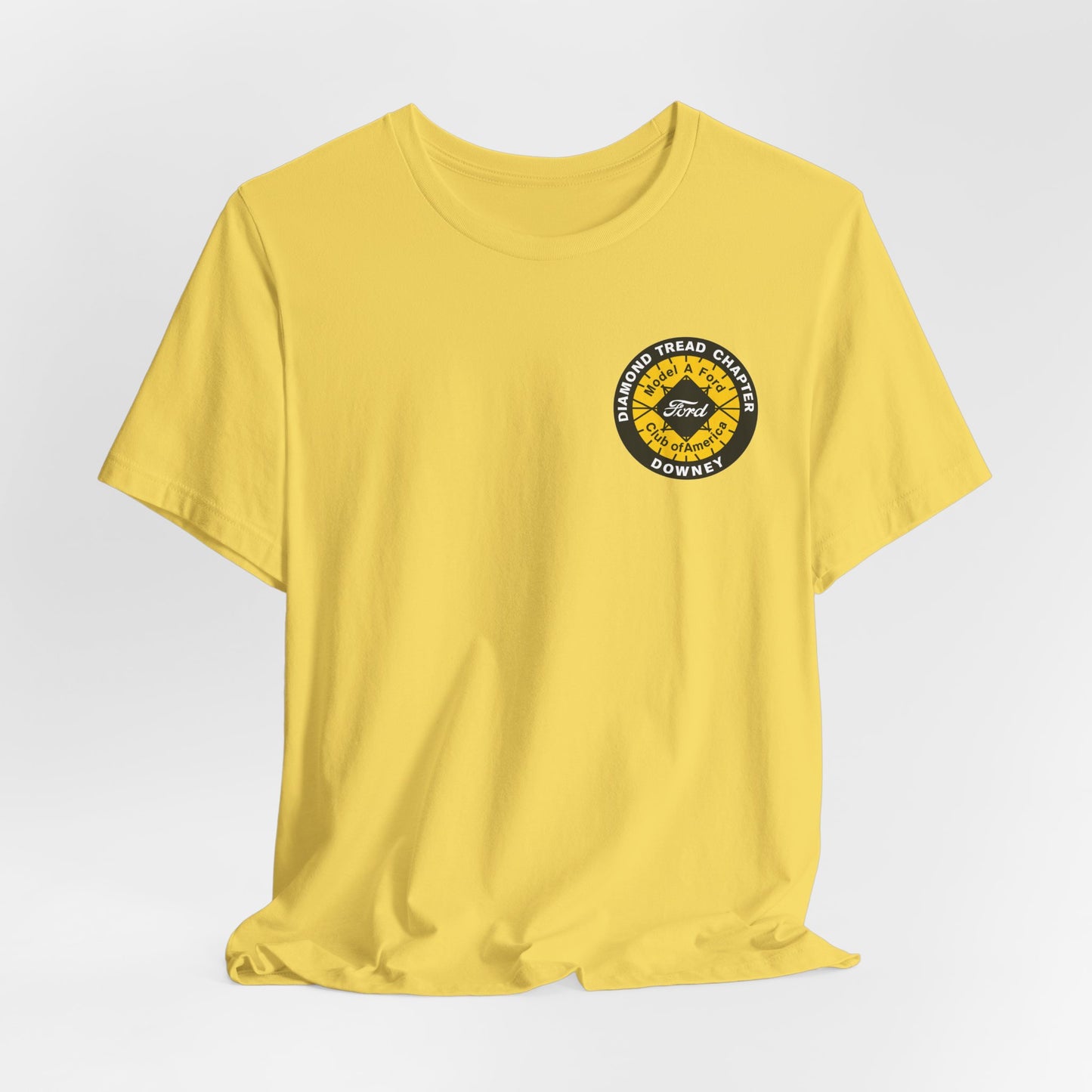 Diamond Tread Chapter Downey T‑Shirt - Small Front Logo Only
