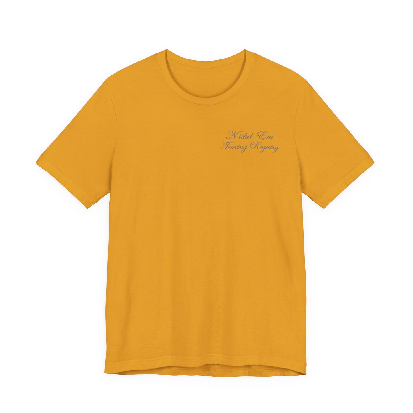 Nickel Era Touring Registry Chest Tee - Casual Cotton T-Shirt