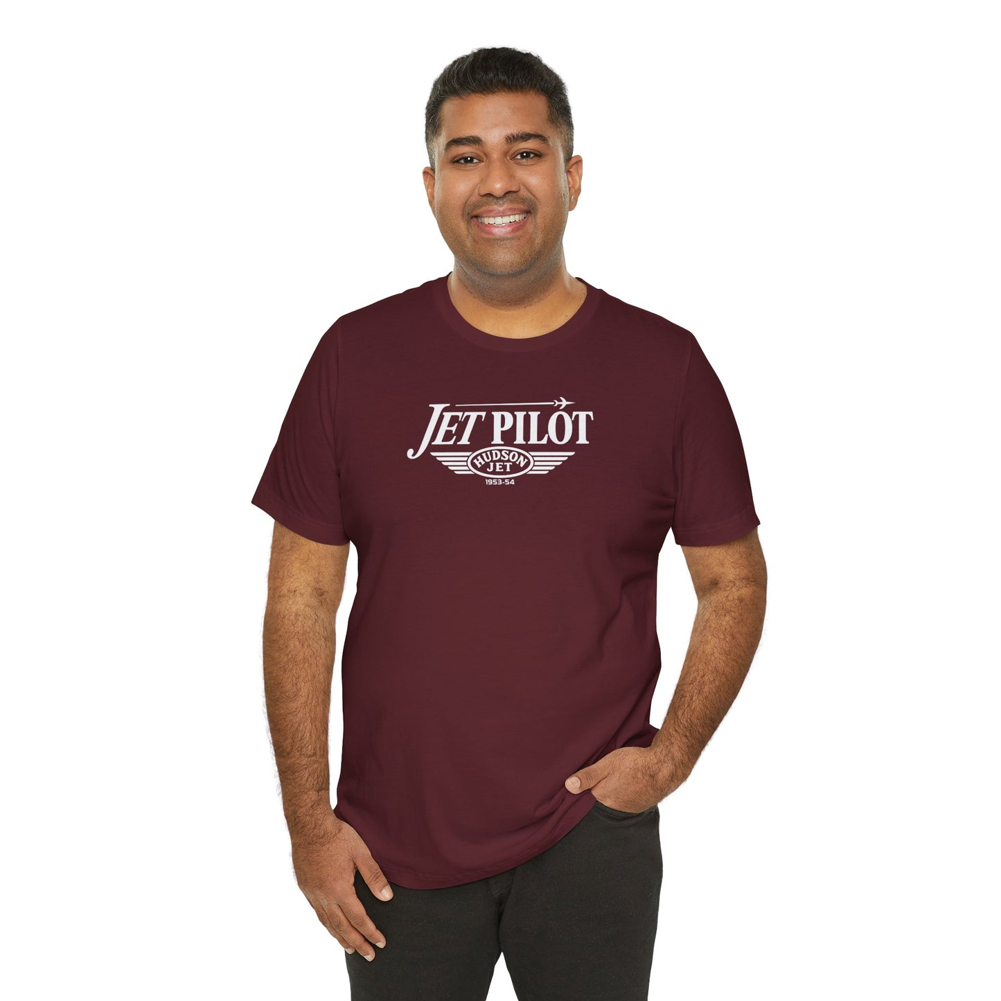 Hudson Essex Terraplane Club "Jet Pilot" Tee - Unisex Jersey Short Sleeve Tee