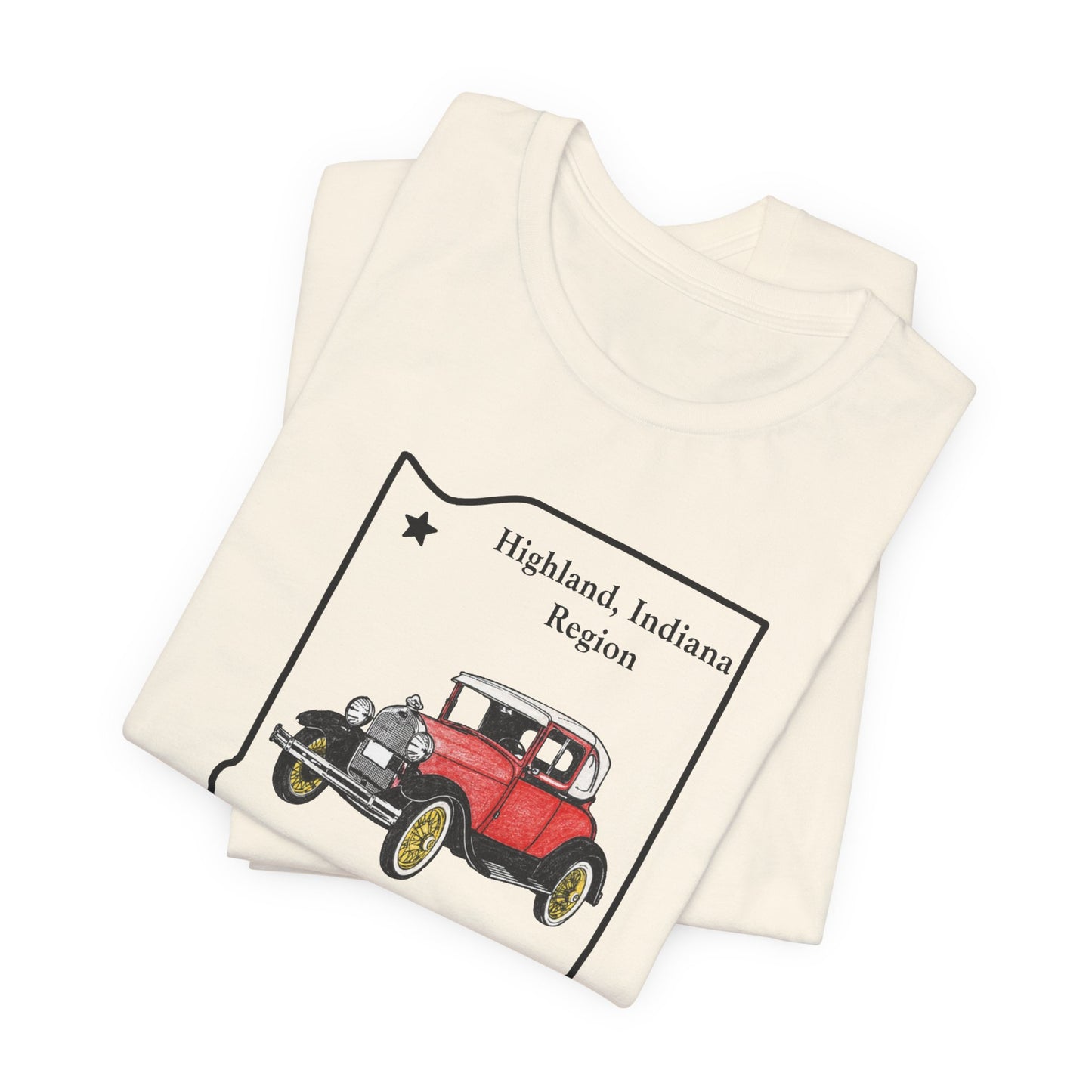 Highland, Indiana Region MARC T‑Shirt — Unisex Jersey Short Sleeve Tee