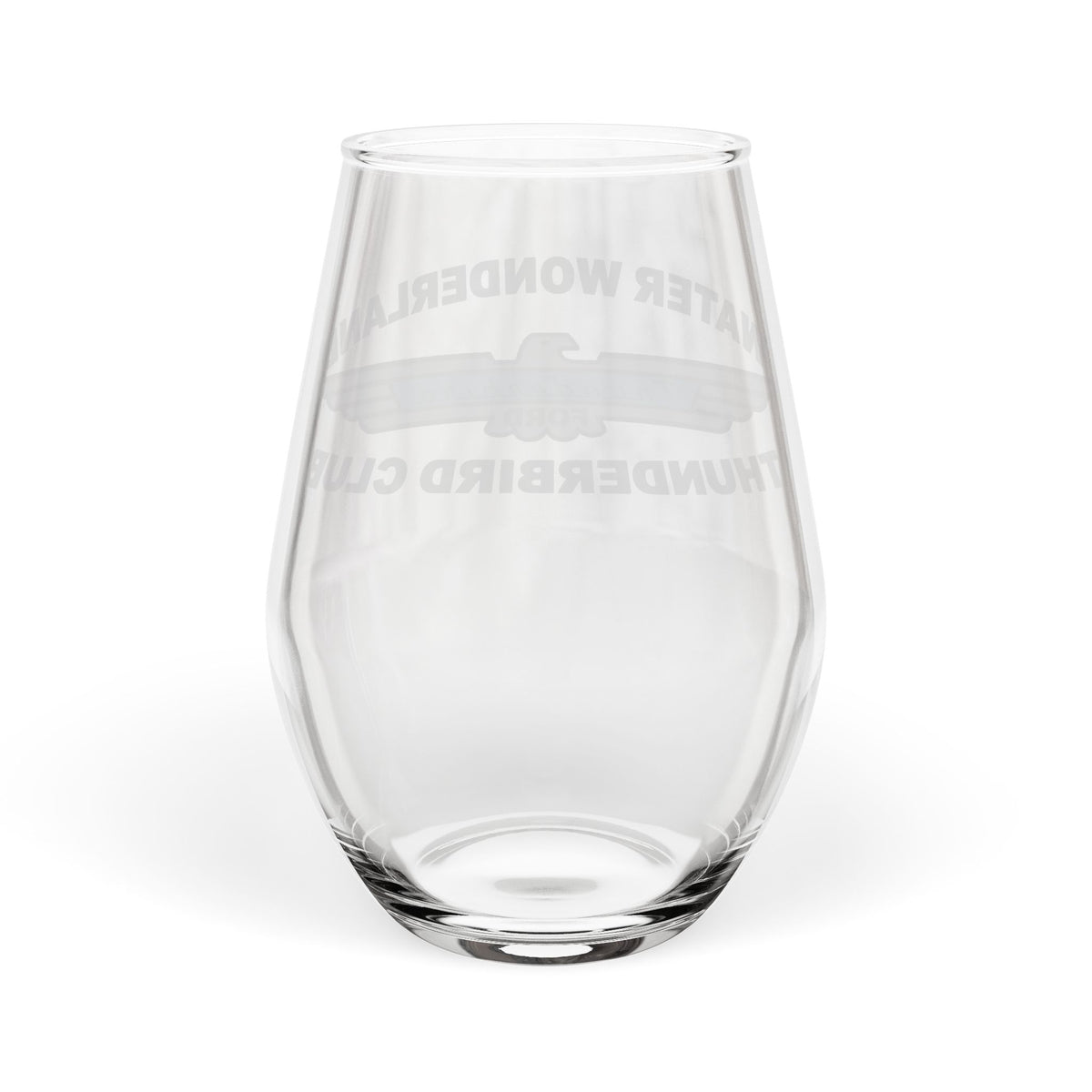 Water Wonderland Thunderbird Club Stemless Wine Glass – 11.75oz