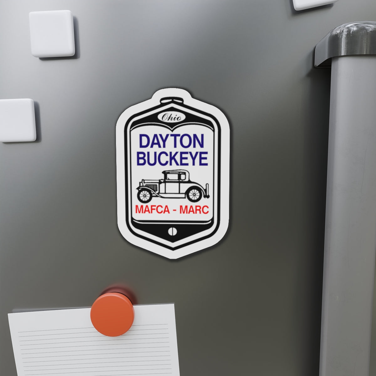 Dayton Buckeye Model A Ford Club - Vintage Die-Cut Magnet