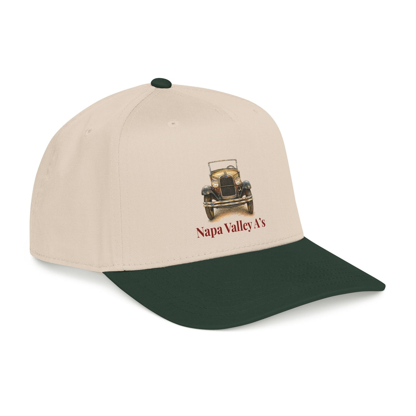 Napa Valley A's - Mid Profile Baseball Cap