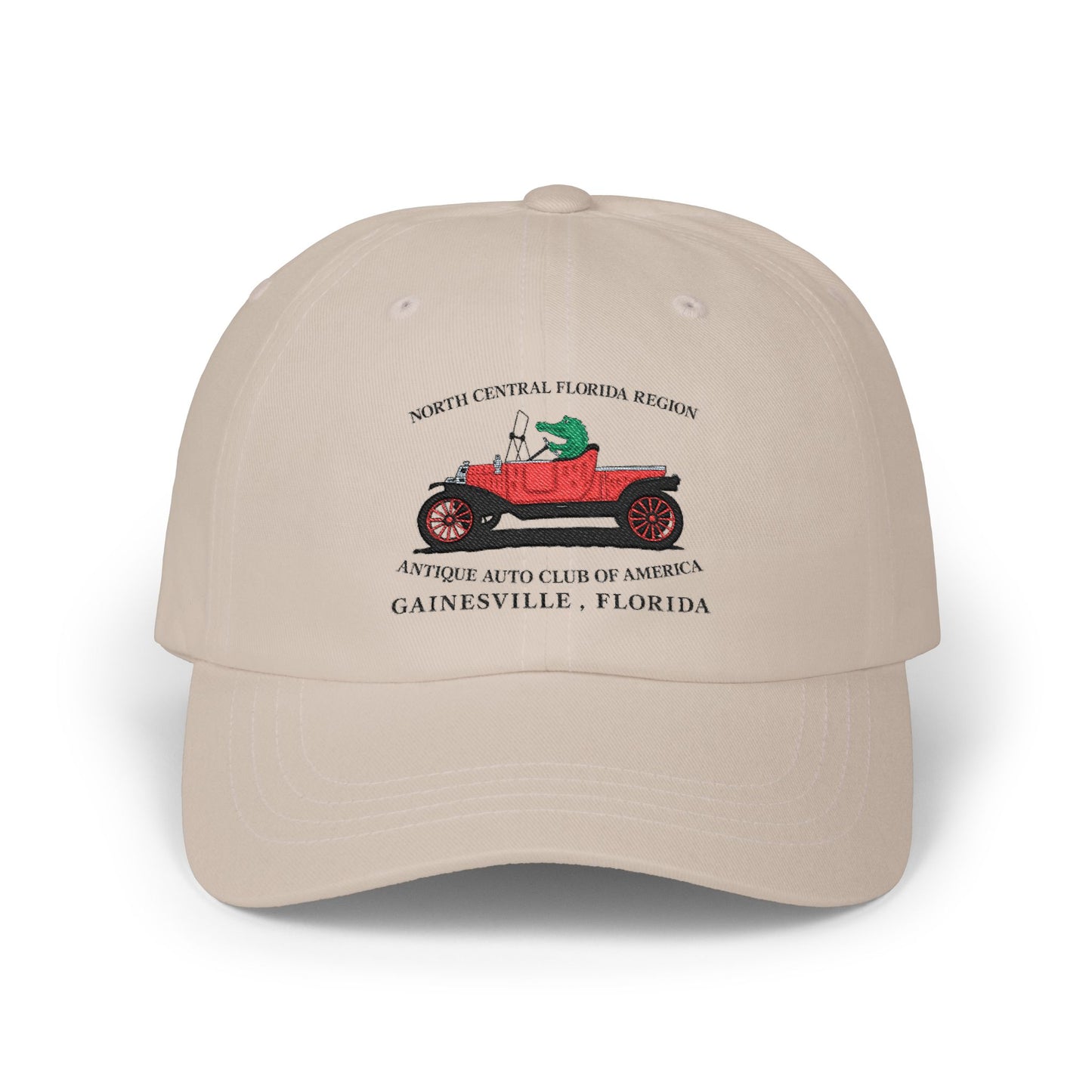 North Central Florida Region AACA Embroidered Dad Cap — Gainesville, Florida Antique Auto Club