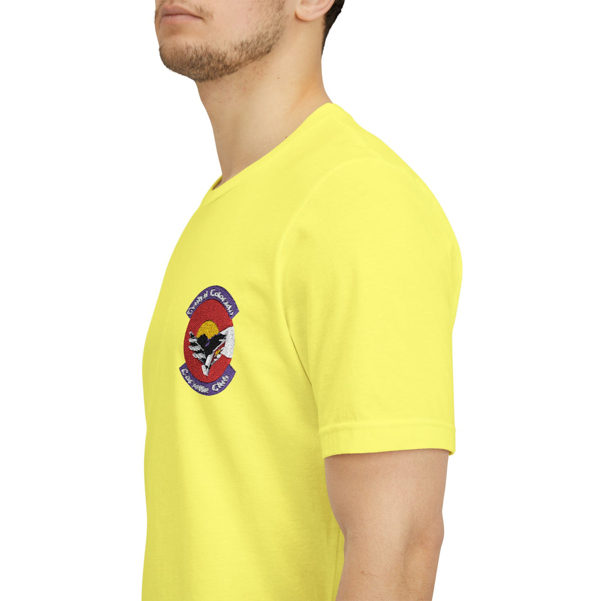 Central Colorado Corvette Club - Embroidered Unisex Soft Style Tee