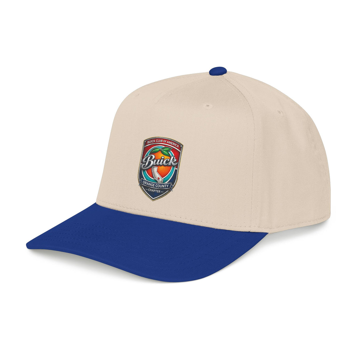 Buick Orange County Chapter Baseball Cap — Vintage Logo Mid-Profile Hat