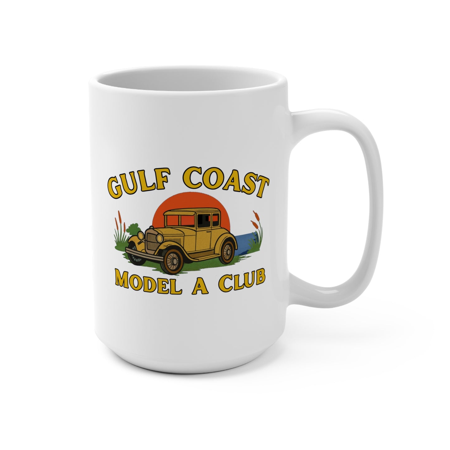 Gulf Coast Model A Club 15oz Ceramic Mug