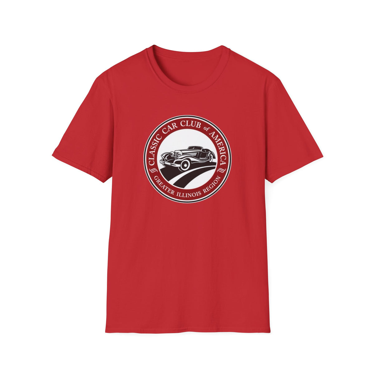 Classic Car Club of America Greater Illinois Region T-Shirt - Unisex Softstyle T-Shirt