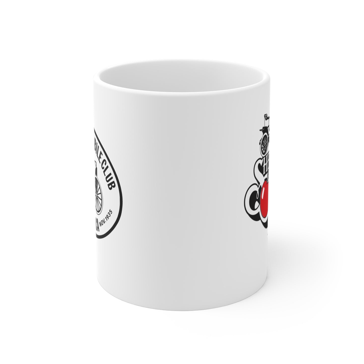 Shenandoah Region and Antique Automobile Club of America 11oz Coffee Mug — Vintage Car Logo
