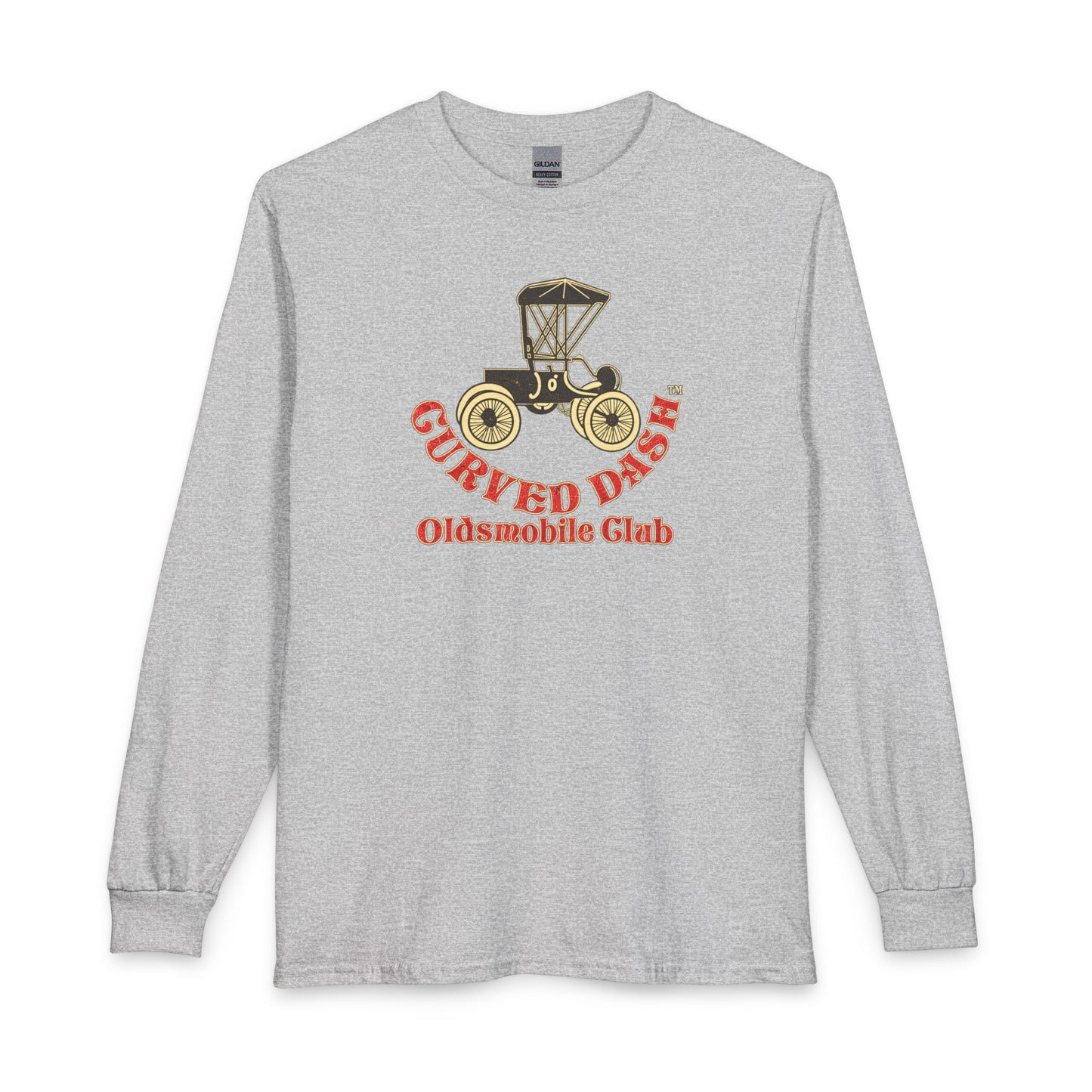 Curved Dash Oldsmobile Club Long Sleeve T-Shirt