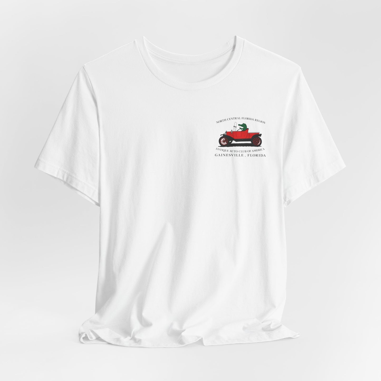 North Central Florida Region AACA T-Shirt — Small Logo Graphic Tee