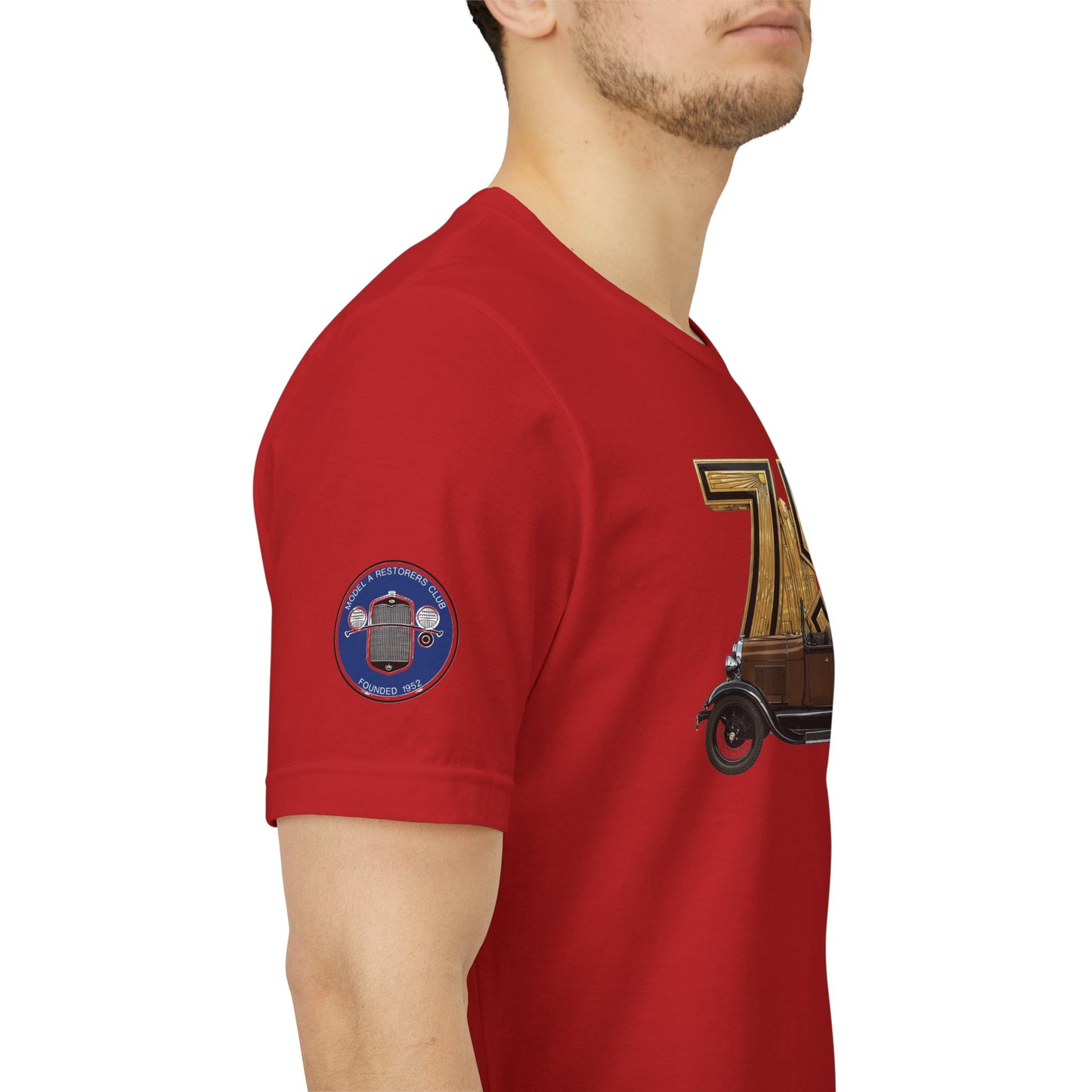 MARC 75th Anniversary Tee with Touring car and MARC logos on both sleeves