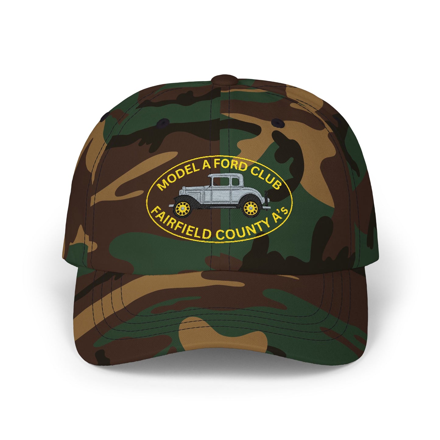 Fairfield County A's Dad Cap — Embroidered Classic Hat