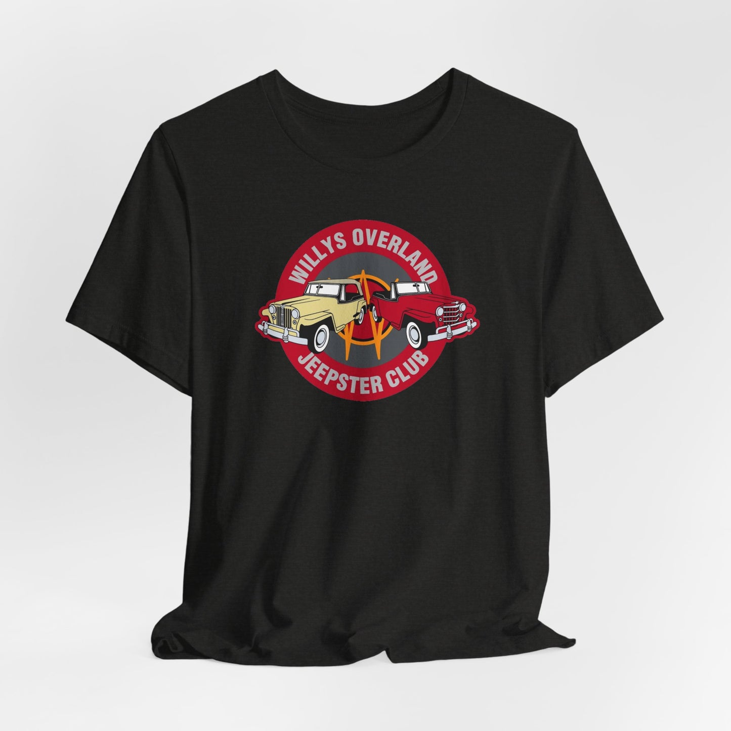 Willys Overland Jeepster Club T-Shirt - Unisex Jersey Short Sleeve Tee
