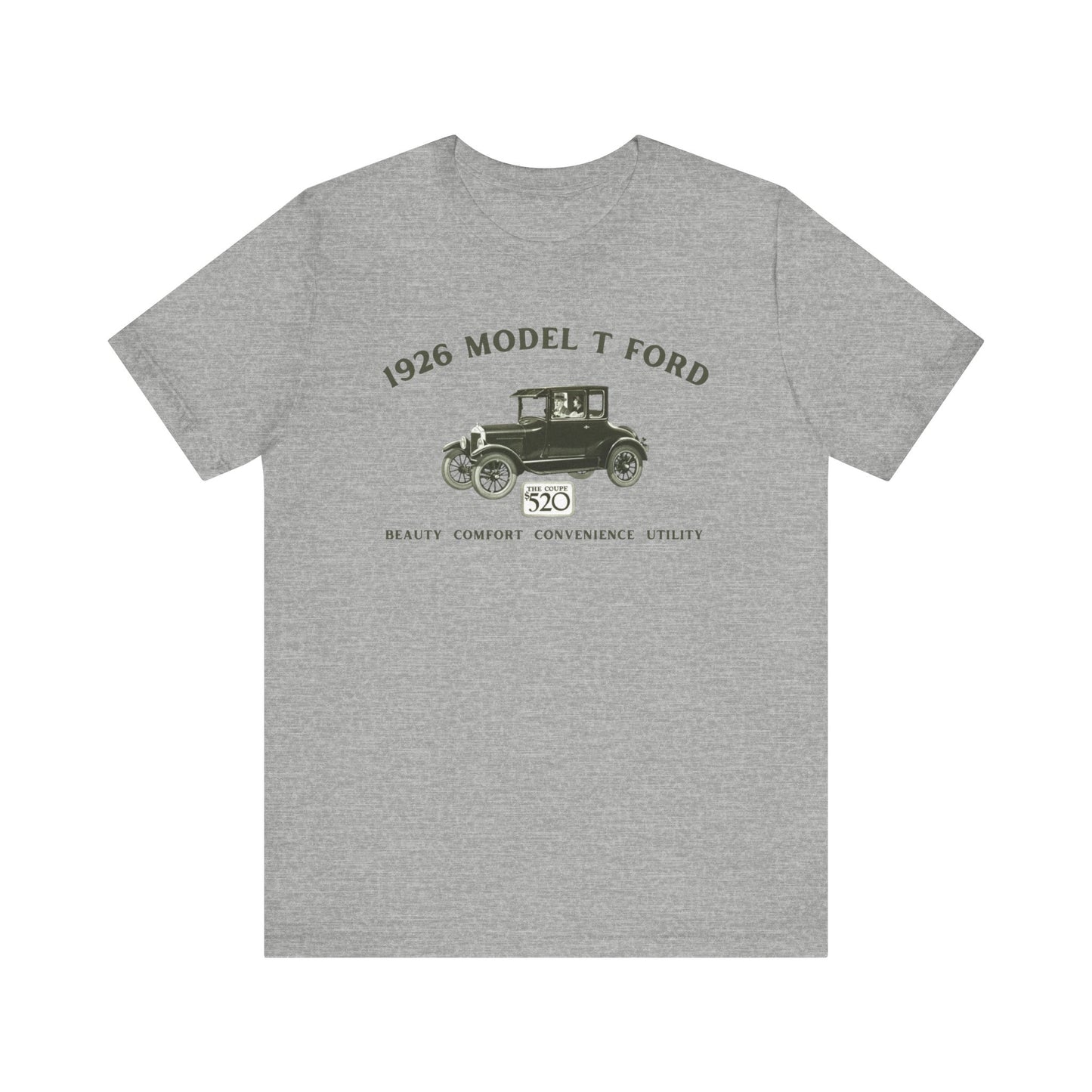 1926 Model T Ford Coupe - Classic Car Enthusiast Shirt